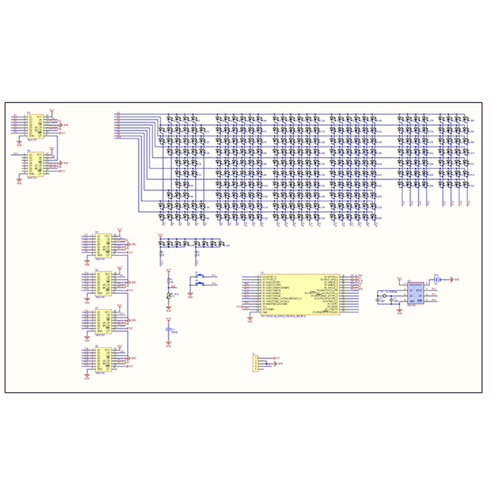DIY Digital Dot Matrix Clock E - Diy Electronics News のレビューと価格