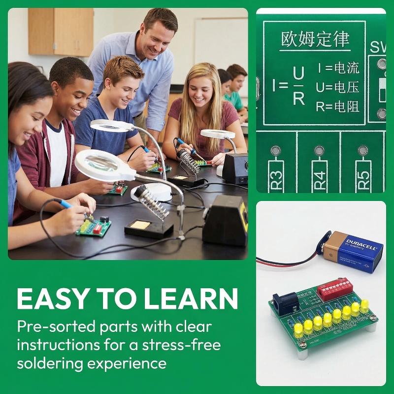 Student Electronic Soldering K - Diy Electronics Tool Kit のレビューと価格