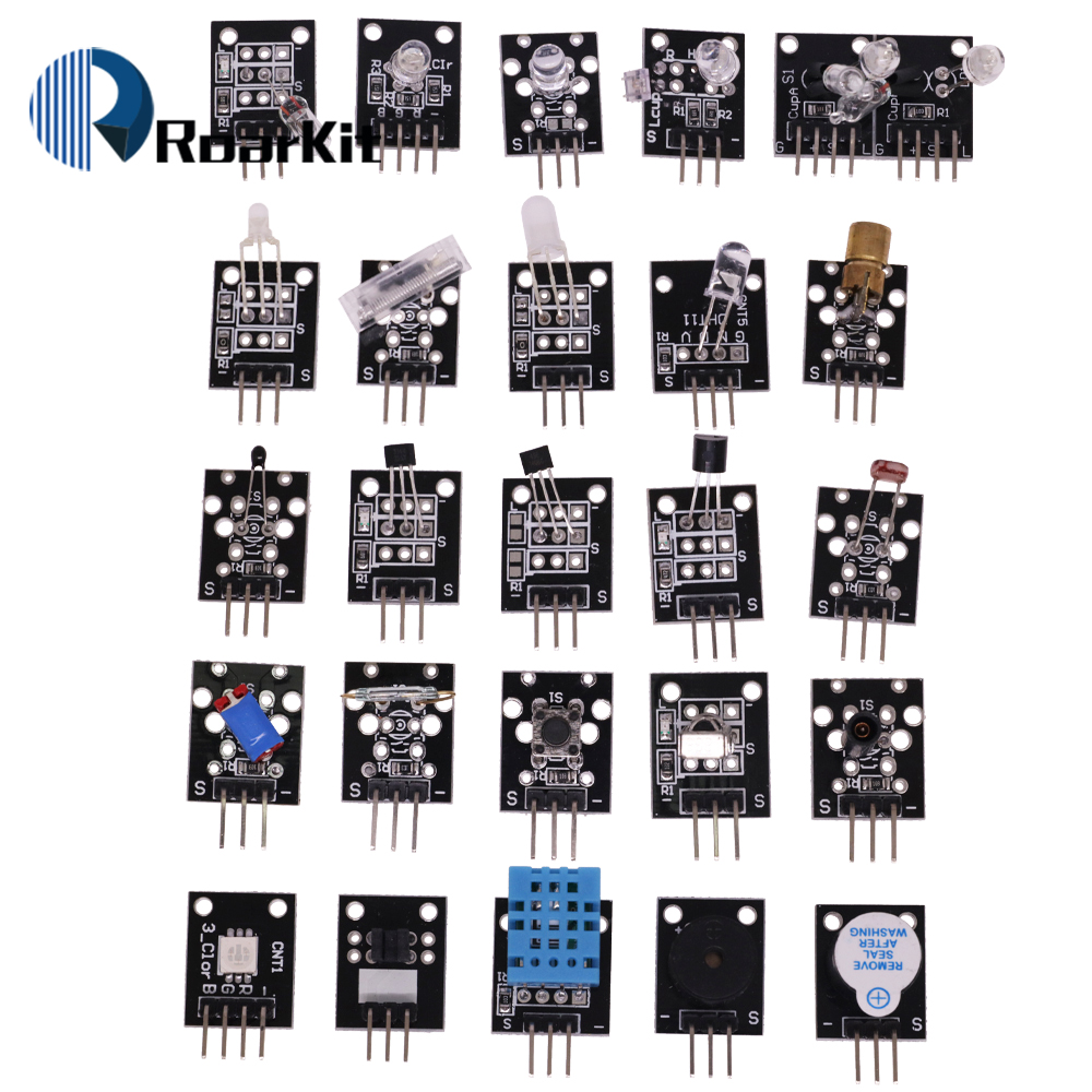45 in 1 Sensors Modules For Ar - Arduino Uno Starter Kit のレビューと価格