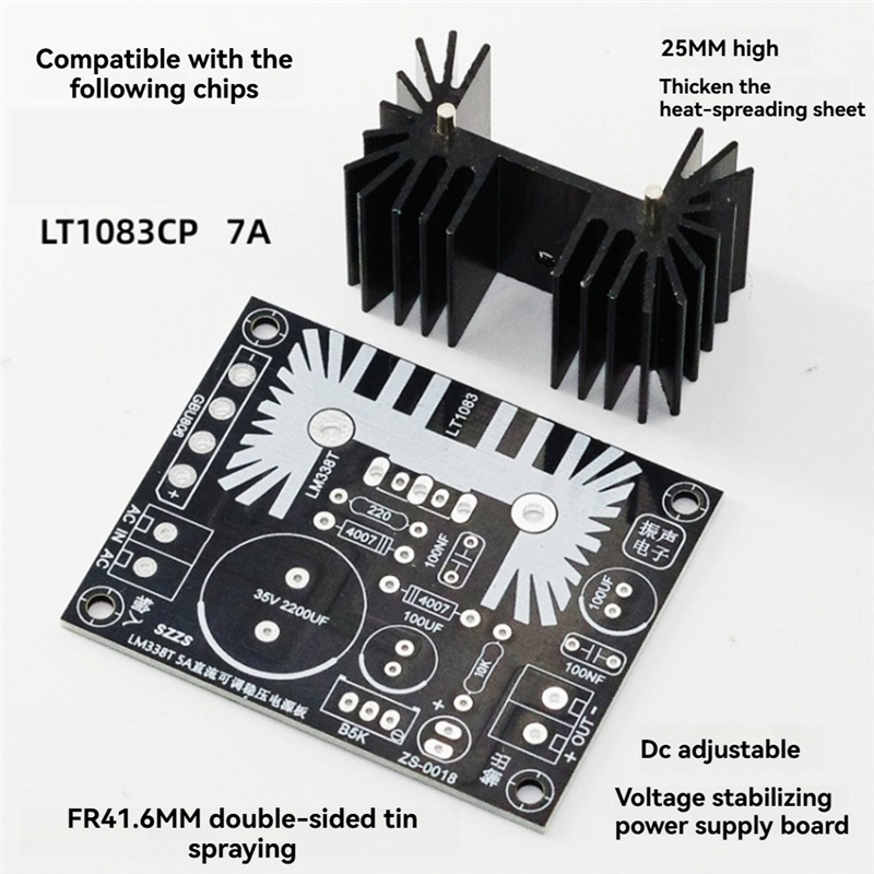 DIGIT-Adjustable Linear Regula - Diy Electronics Filament のレビューと価格