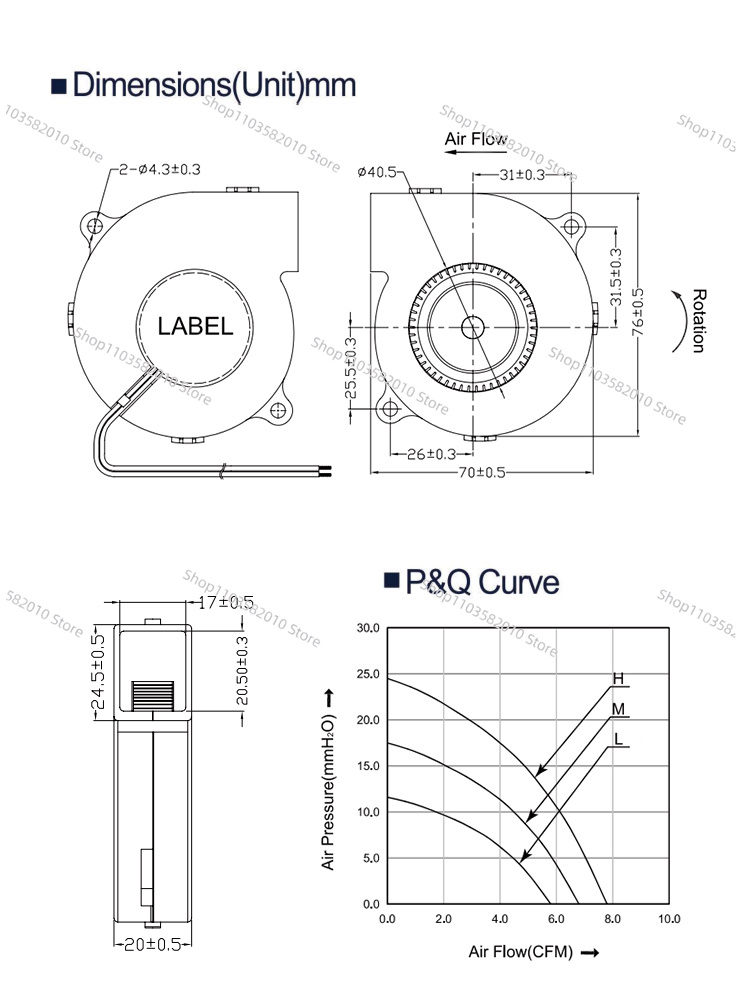 Ultra-Thin 75mm DC Centrifugal - Diy Electronics Cabinet のレビューと価格