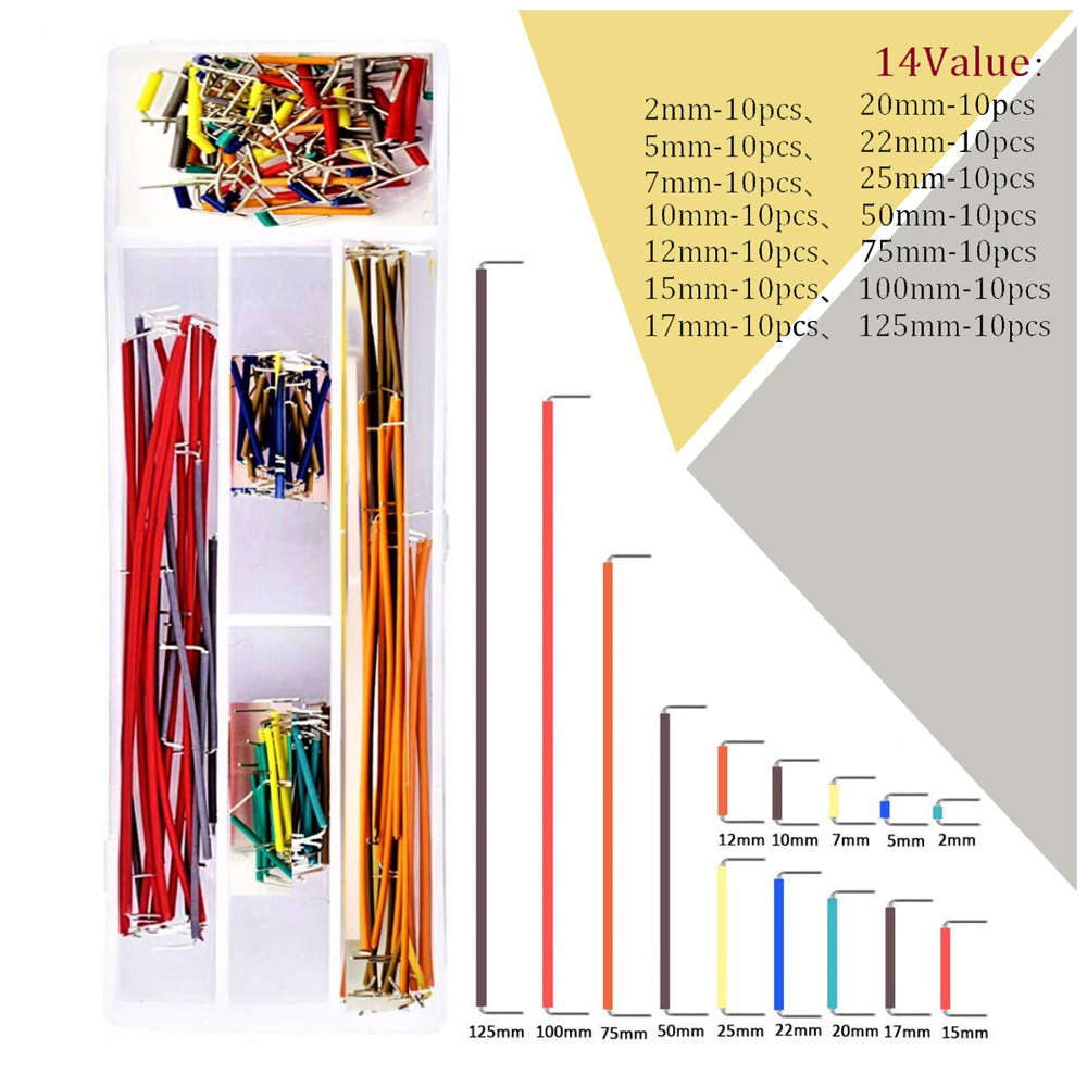 Breadboard Jumper Wire Kit wit - Diy Electronics Breadboard のレビューと価格