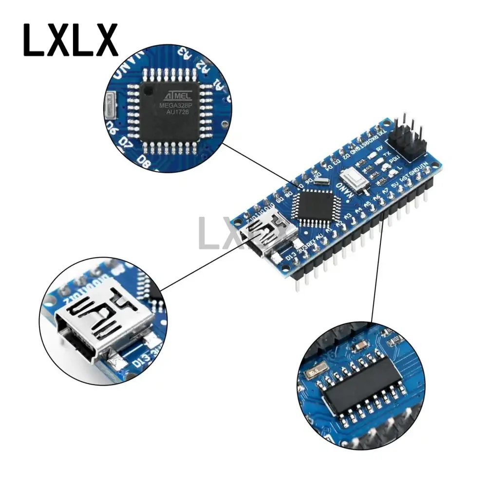 1pcs Nano V3.0 ATMEGA328P Mini - Arduino Uno Starter Kit のレビューと価格