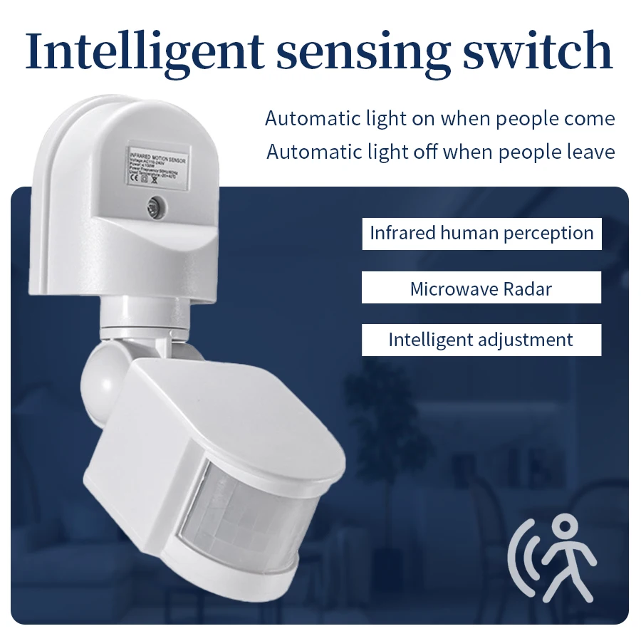100-240V 12V PIR Motion Sensor - Ldr Light Sensor のレビューと価格