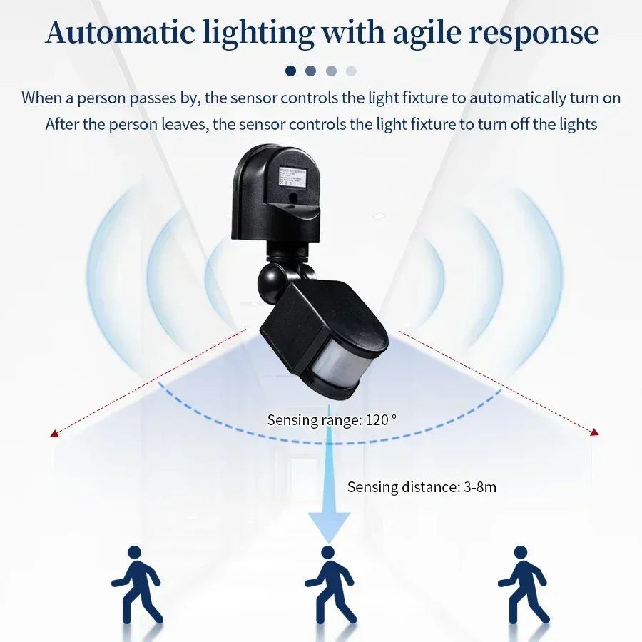100-240V 12V PIR Motion Sensor - Ldr Light Sensor のレビューと価格