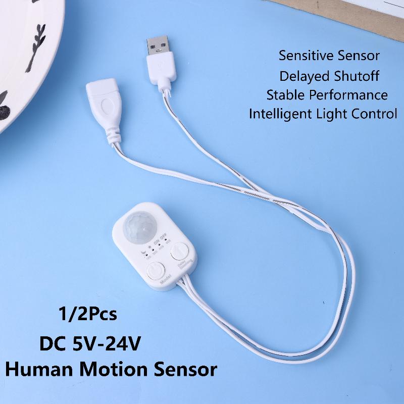 1Pcs DC 5V-24V USB PIR Human M - Ldr Light Sensor のレビューと価格