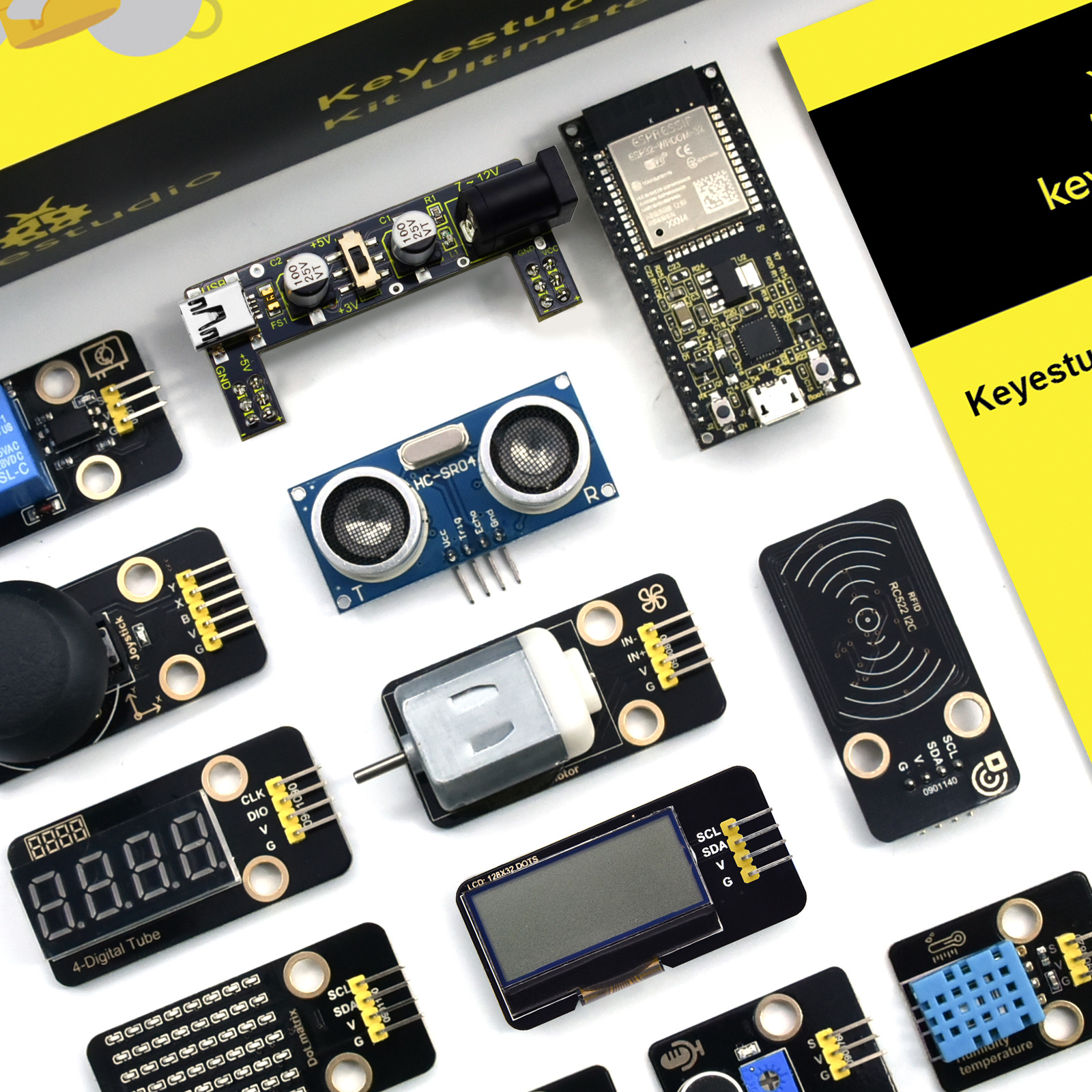 Keyestudio Ultimate  ESP32 Lea - Arduino Uno Starter Kit のレビューと価格