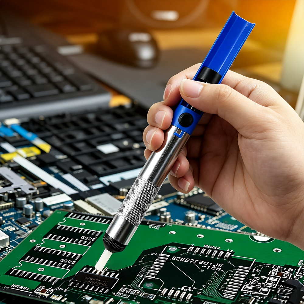 1PC Portable  Aluminum Desolde - Diy Electronics Repair のレビューと価格