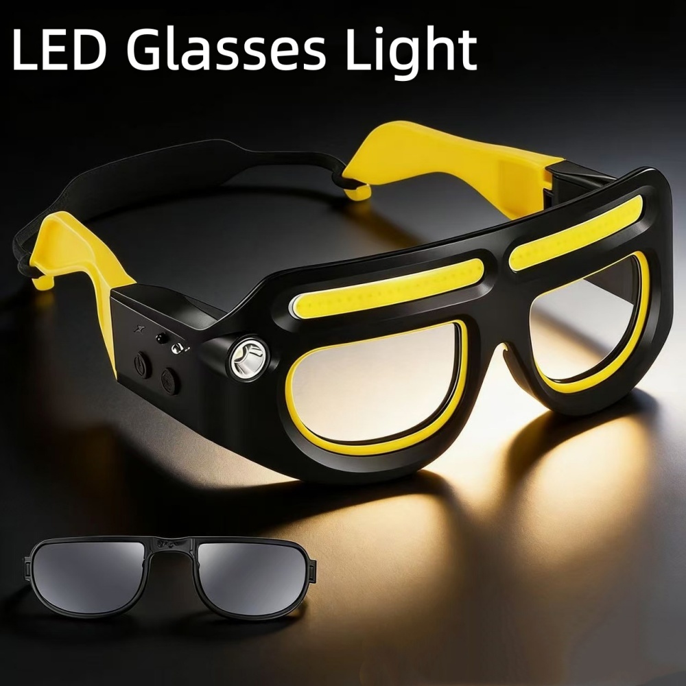 LED Headlamp Glasses Rechargea - Ldr Light Sensor のレビューと価格