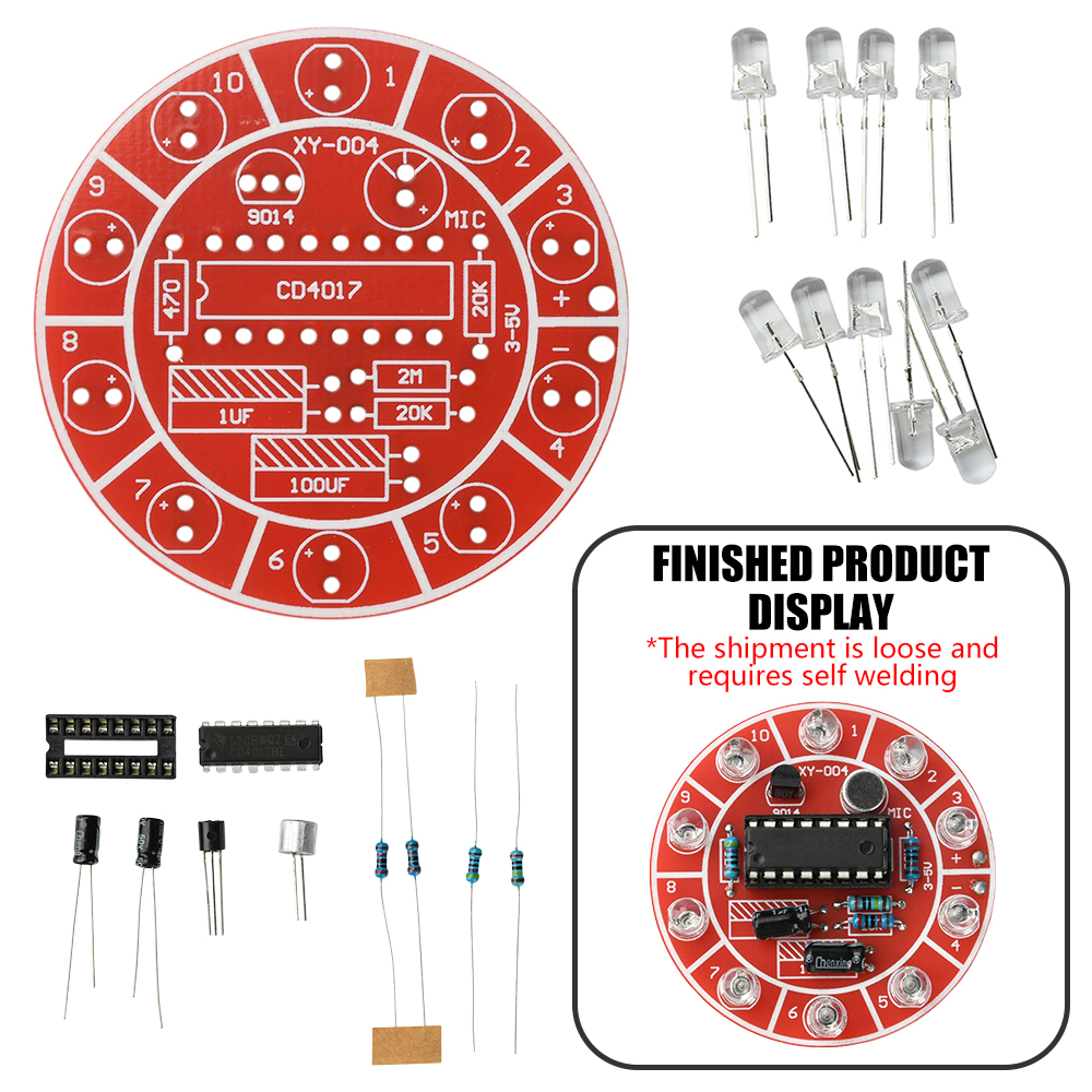 3–5V DC voice-controlled rotat - Diy Electronics News のレビューと価格