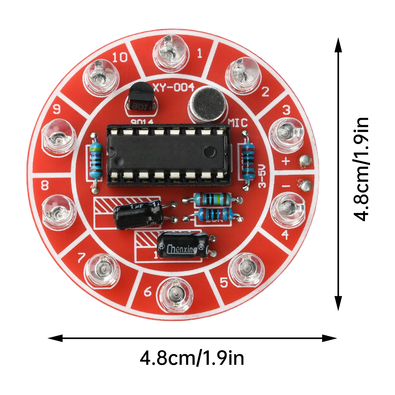 3–5V DC voice-controlled rotat - Diy Electronics News のレビューと価格